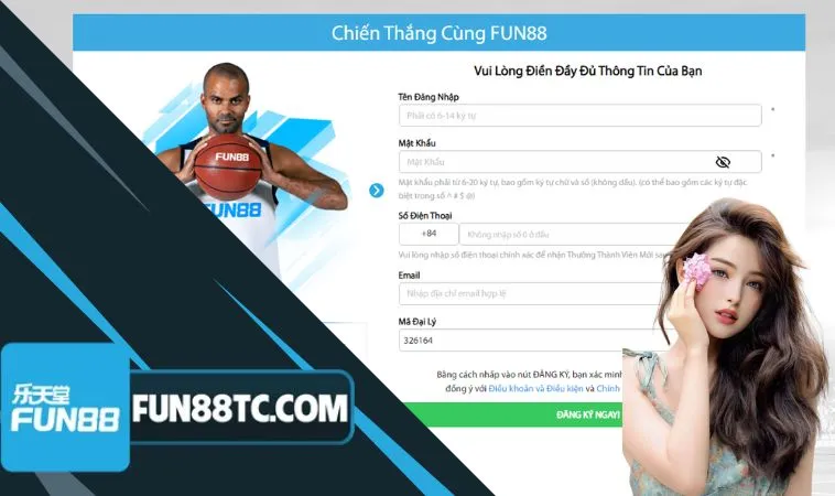 Fun88 đăng ký siêu nhanh chóng chỉ với 3 bước ai cũng có thể làm được Fun88 đăng ký siêu nhanh chóng chỉ với 3 bước ai cũng có thể làm được