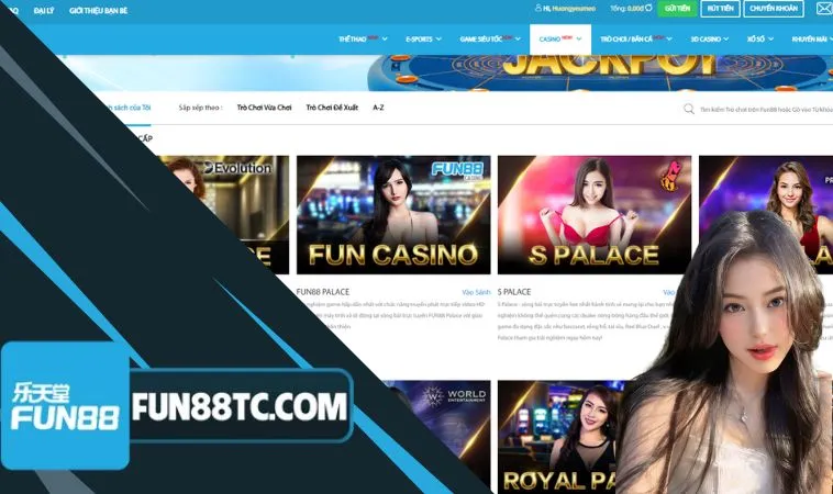 Tham gia top game Casino Fun88 anh em sẽ nhận lại nhiều ưu đãi Tham gia top game Casino Fun88 anh em sẽ nhận lại nhiều ưu đãi